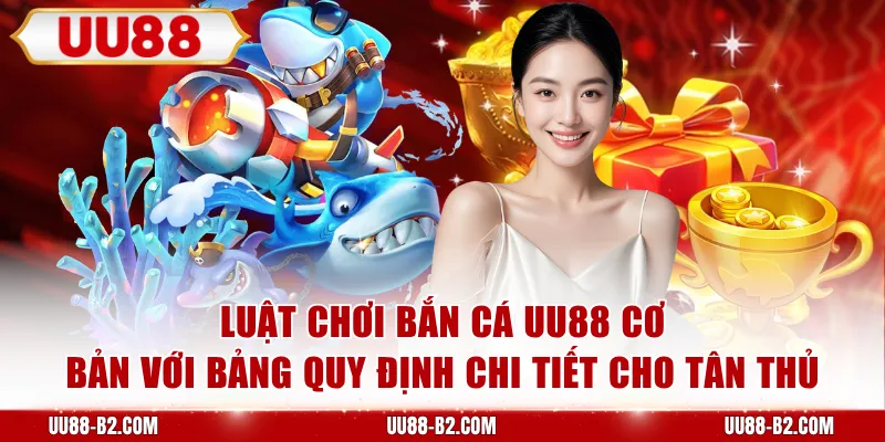 Luật chơi Bắn cá UU88 cơ bản với bảng quy định chi tiết cho tân thủ